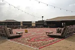 Jeddah Desert Camping at Night